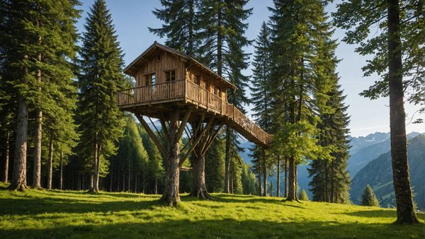 Cabanes dans les arbres haute-savoie : détente et nature